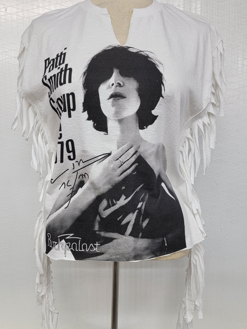Patti Smith 1979 Band Tee Upcycled